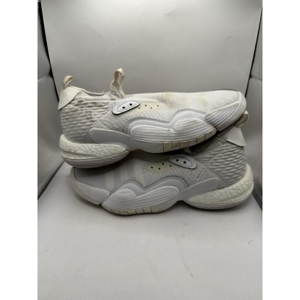 Adidas Trae Young 2 Triple White Men's Size 11  H03844 No Box Or Laces